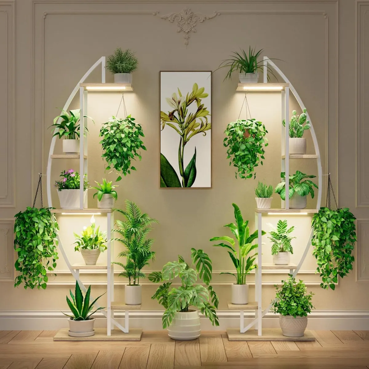 63 Metal Plant Stand Indoor With Grow Lights - 6 - Image 3