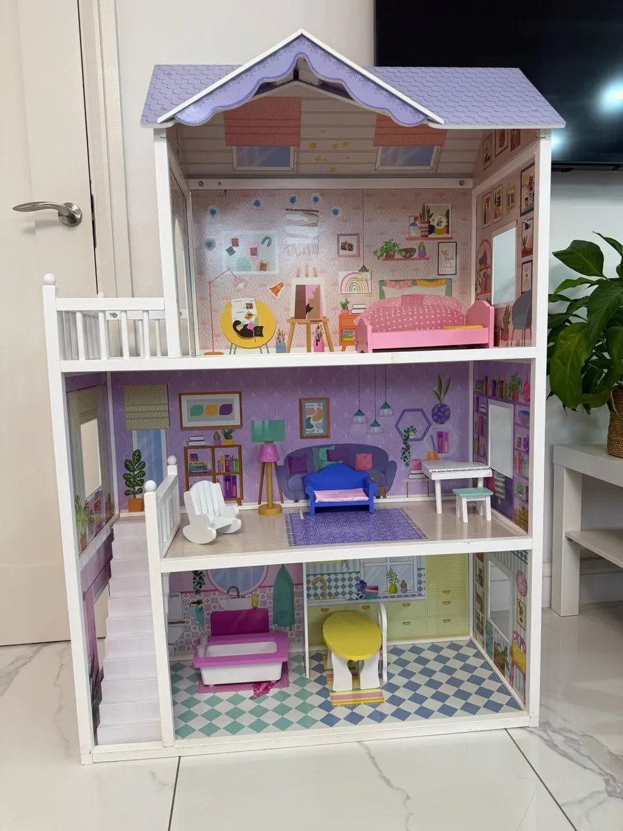 Sadie’s Wooden Doll House - Image 2