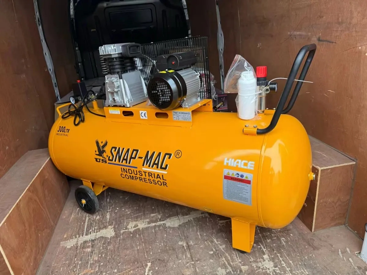 BRAND NEW INDUSTRIAL AIR COMPRESSORS ALL SIZES - Image 3