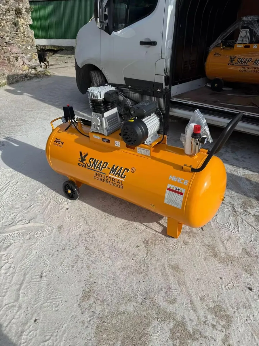 BRAND NEW INDUSTRIAL AIR COMPRESSORS ALL SIZES - Image 1