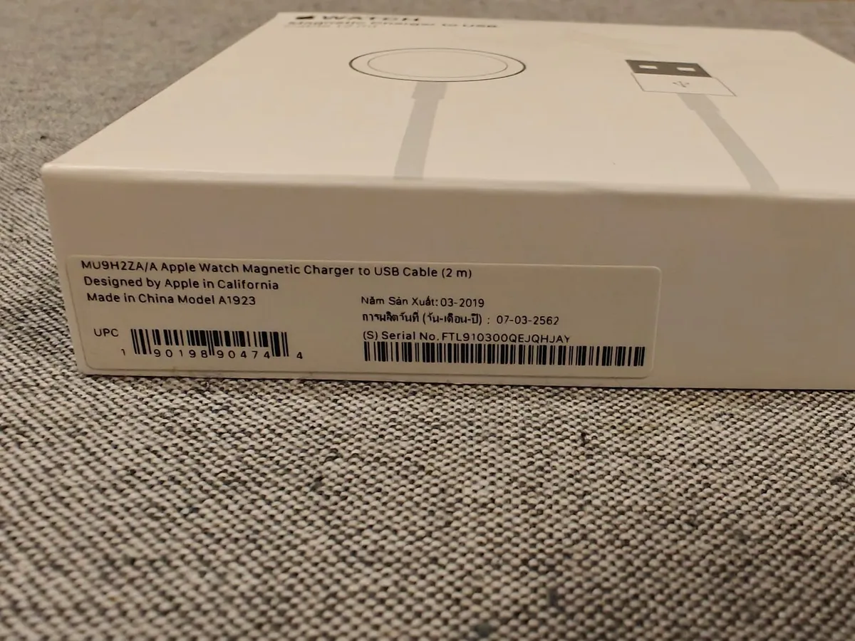 Apple Watch Magnetic Charger to USB Cable (2m) - Image 3