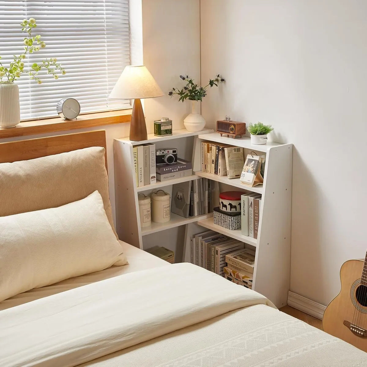 Wooden Extendable Shelf Bookcase Bookshelf - Image 4