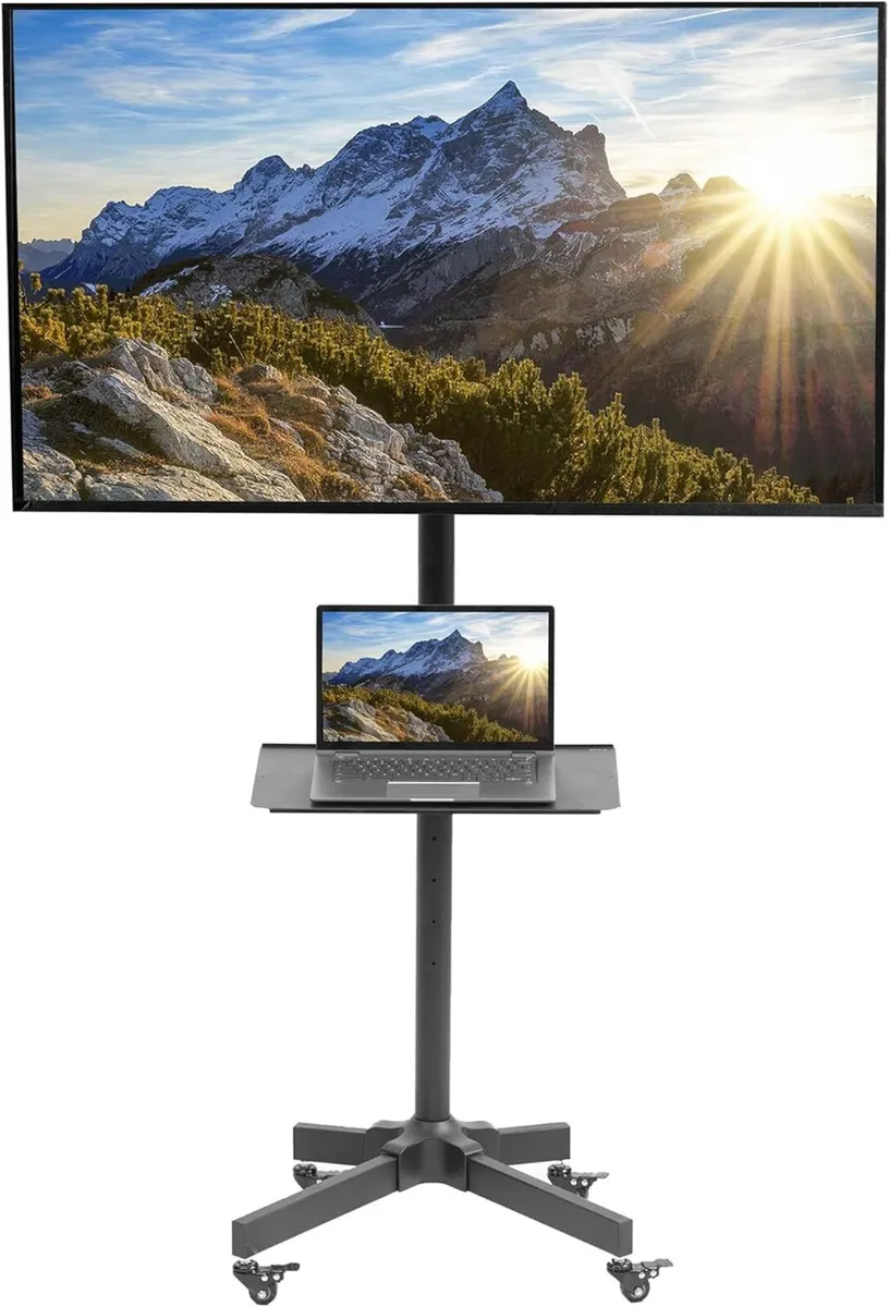 Mobile TV Cart for 13 to 60 inch Screens up 25kg - Image 1