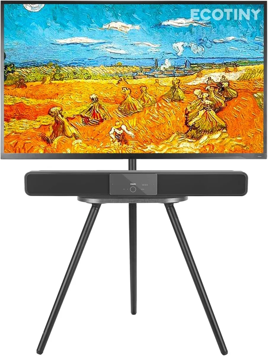 Easel Tripod TV Stand for 43-65 Inch Portable - Image 1