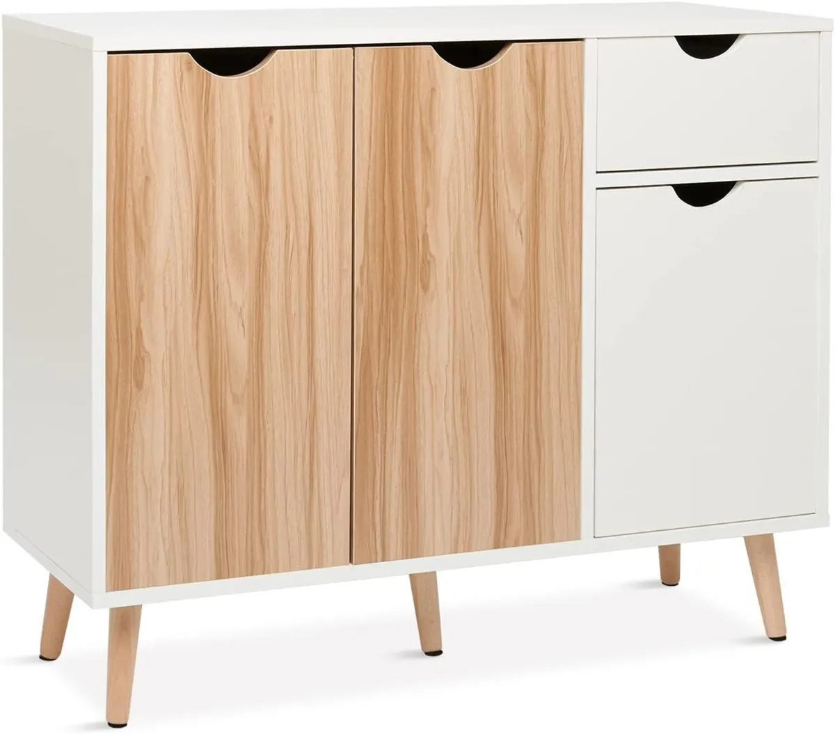 Sideboard Cupboard Storage Cabinet with 3 Doors - Image 1
