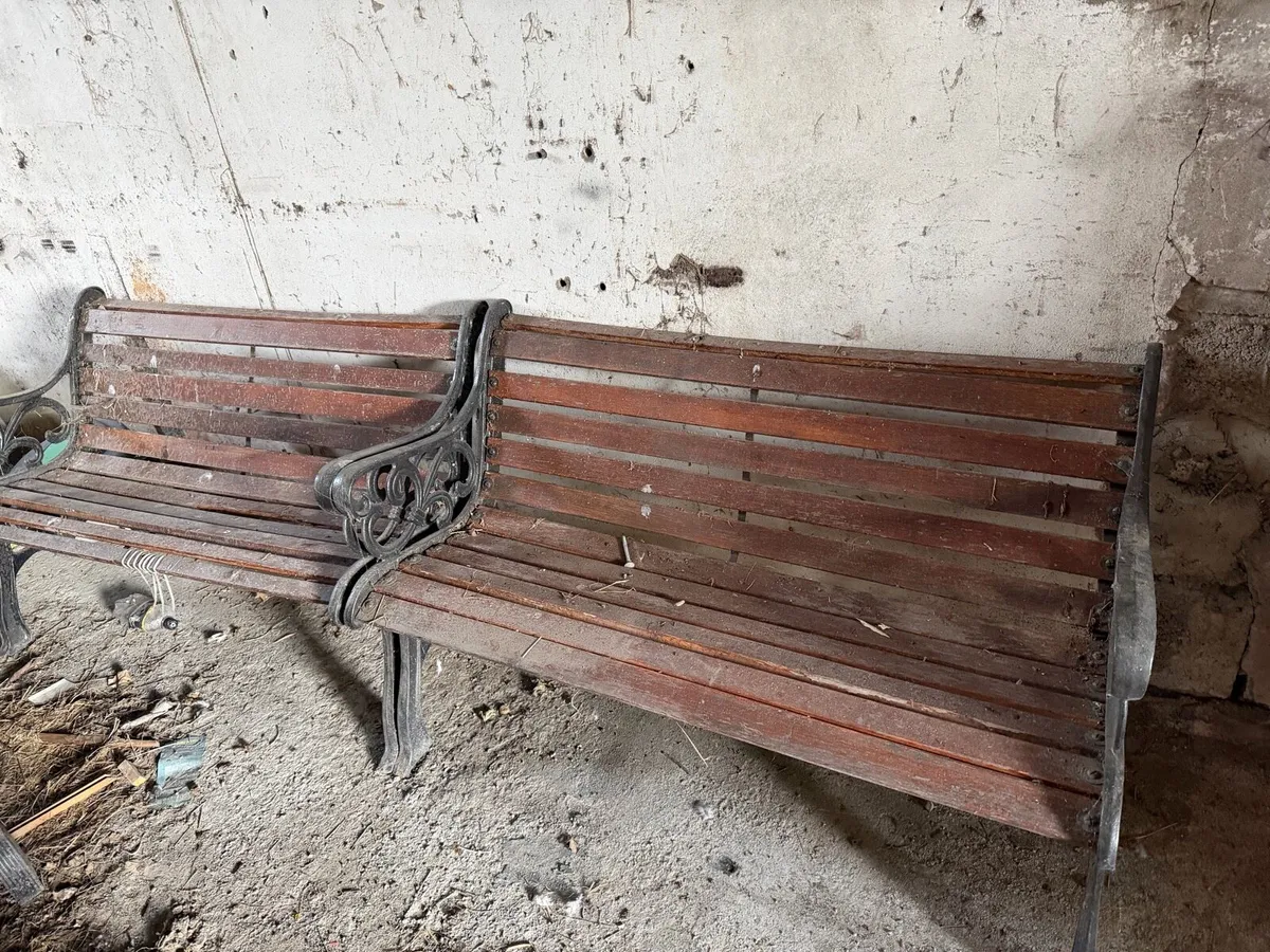 Cast Iron Patio Furniture - Image 1