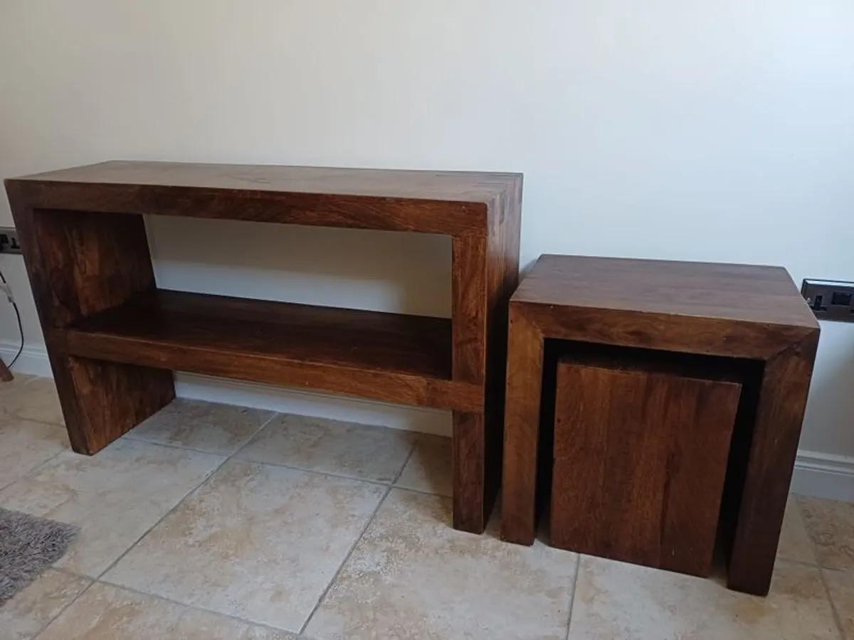 side table and nest of tables - Image 4