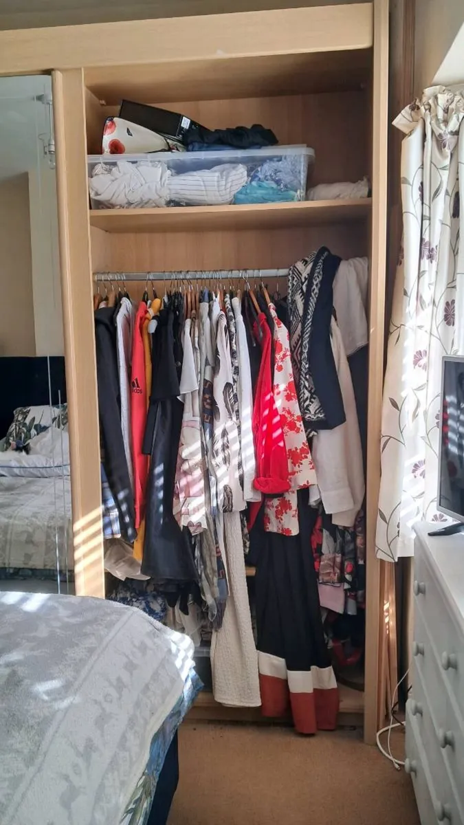 Double Mirror Sliding Wardrobe - Image 3