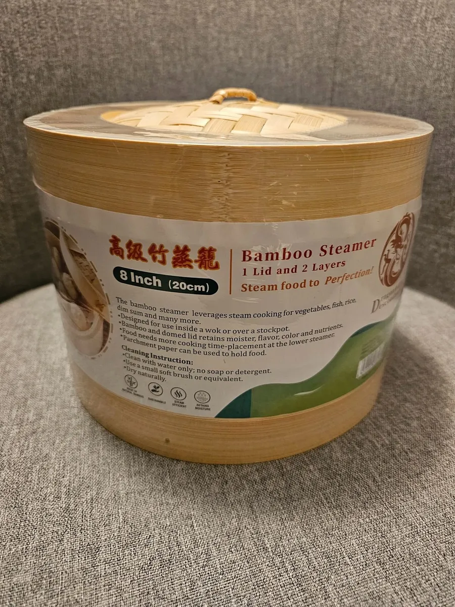 Bamboo steamer New - Image 1