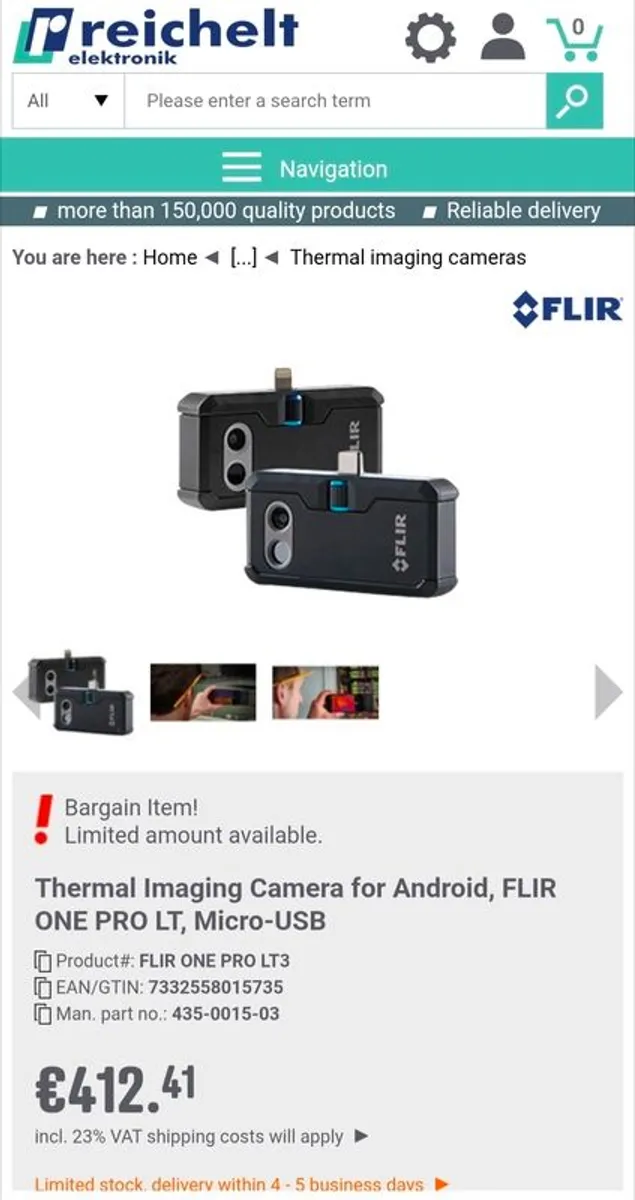 Flir One Pro Thermal imaging camera - Image 3