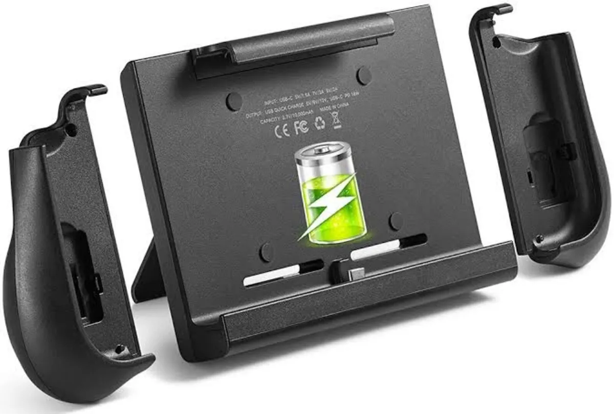 Nintendo Switch Oled + Joystick + Portable Charger - Image 4