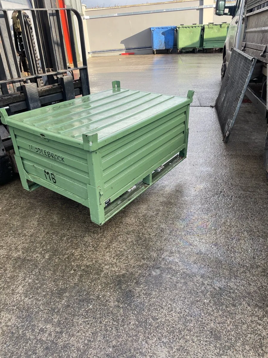 Steel storage boxes - Image 1