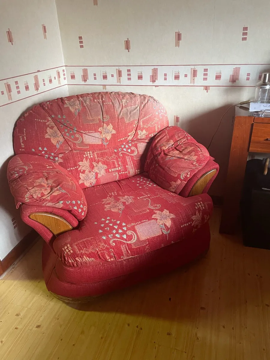 Sofa and one Chair - Image 3
