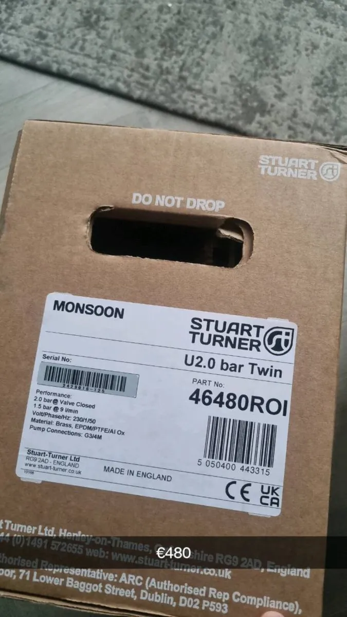 New Stuart Turner Monsoon Pump - Image 2