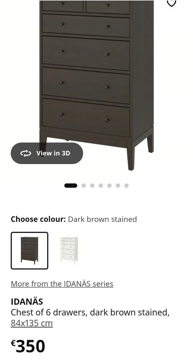 Quality Roomy 6-drawer Tall Dresser - Image 3