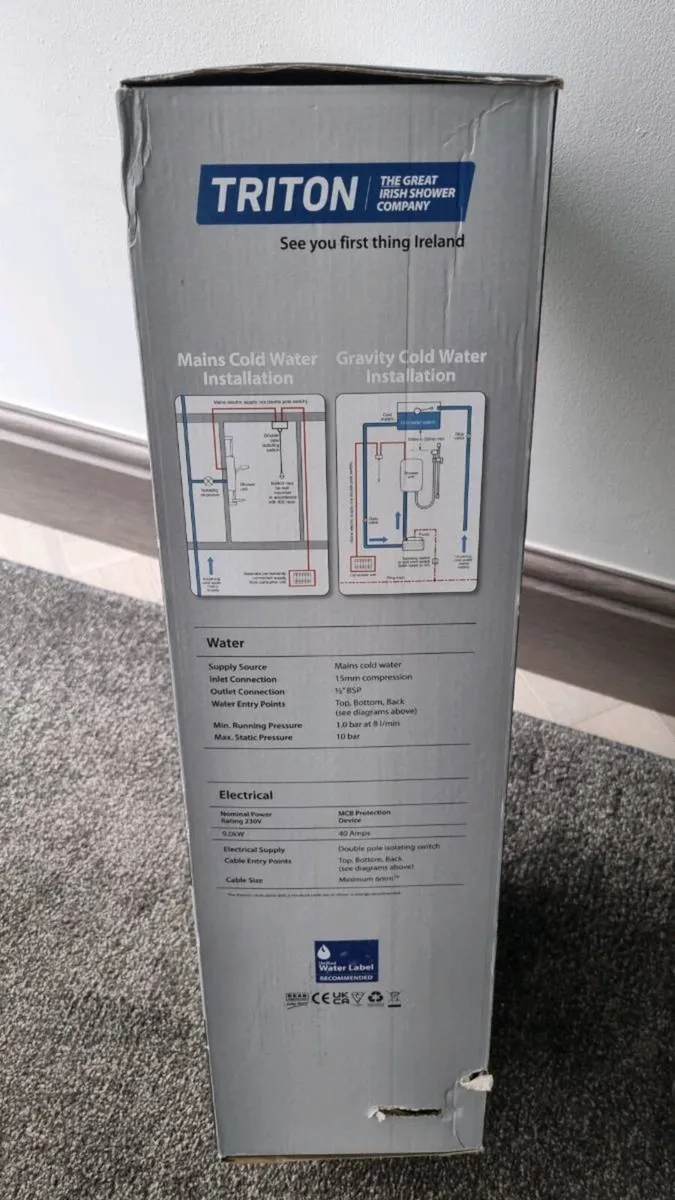 New Triton T80z Fast Fit Electric Shower - Image 4