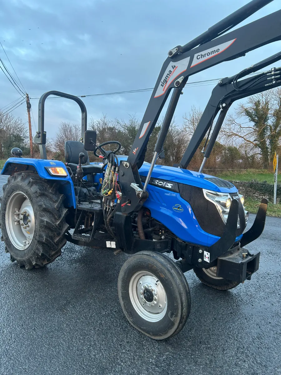 2019 Solis 50 with Front Loader - Image 4