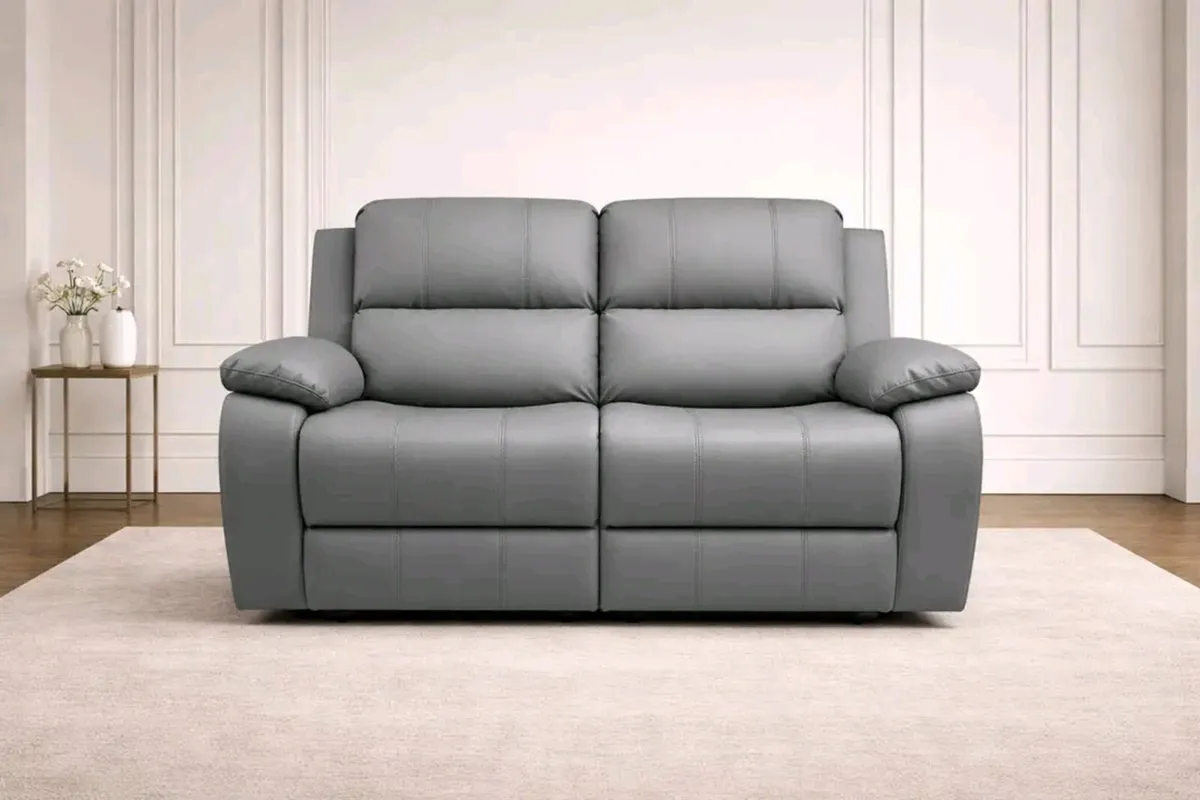 3+2 Holgate Leather Recliner Sofa Set - Image 2