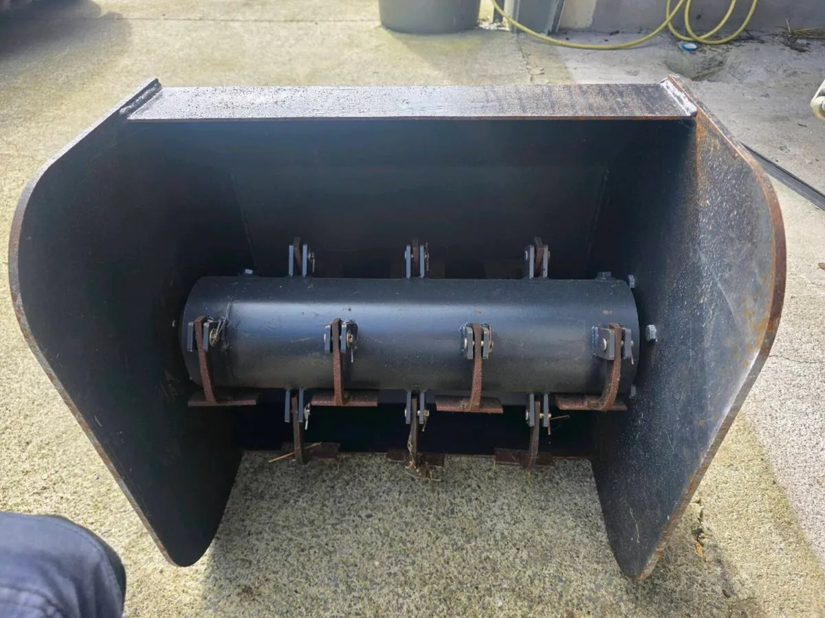 NEW!!! Mini excavator mulcher flail mover - Image 1