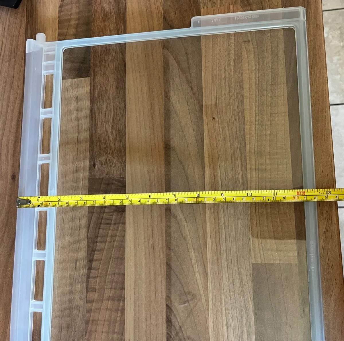 Whirlpool Indesit 481245819179 Fridge Glass Panel - Image 4