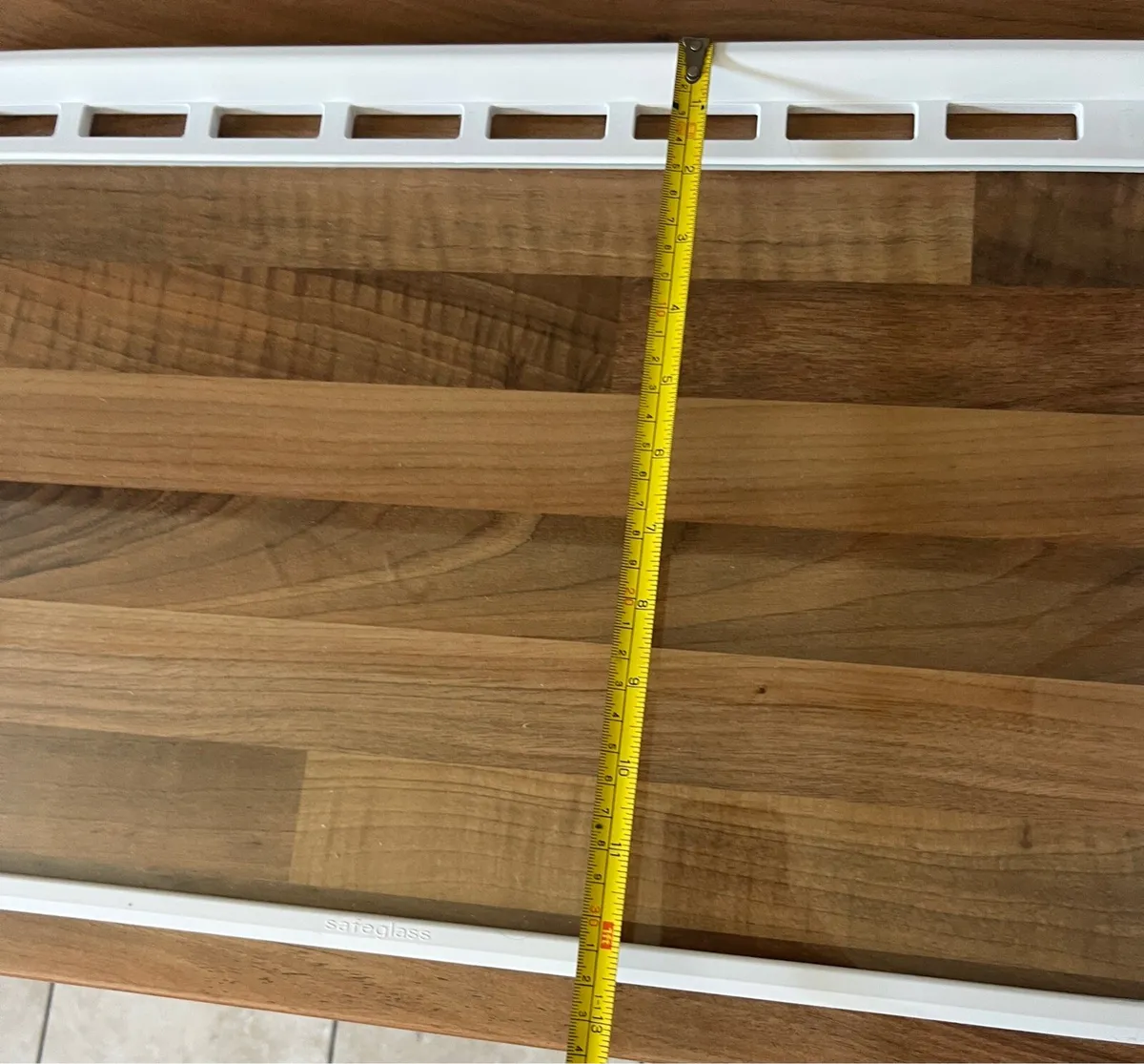 Whirlpool Indesit 481245819179 Fridge Glass Panel - Image 2