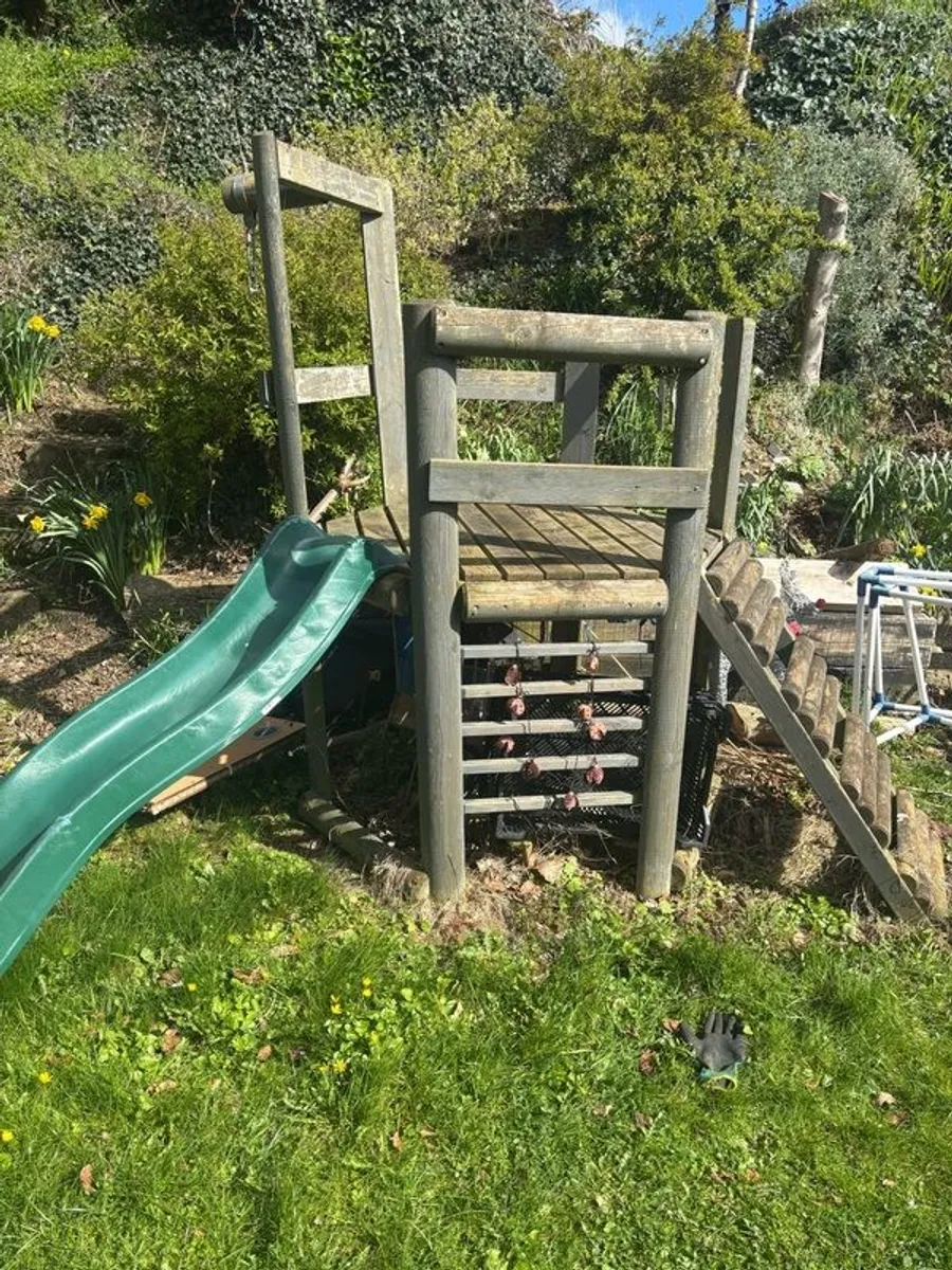 Garden Slide with platform - Image 1