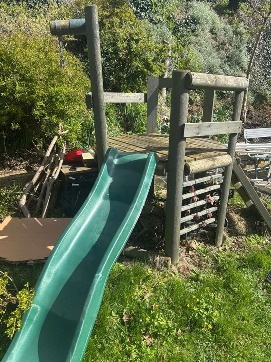 Garden Slide with platform - Image 2