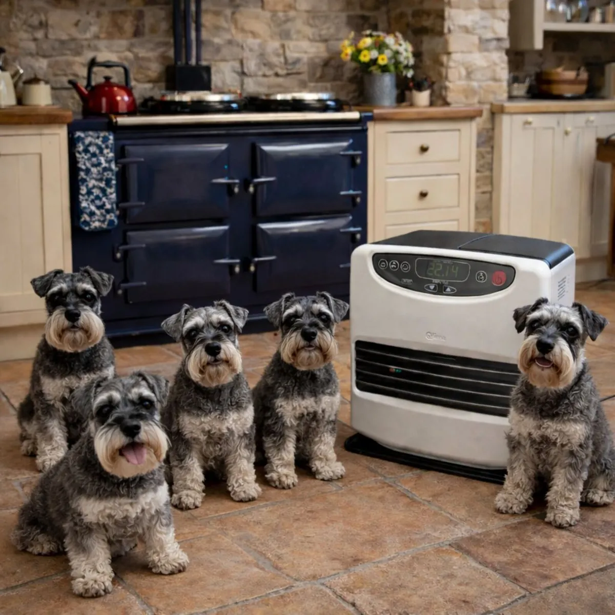 🔥 Qlima 4.6kW ROLF Fan-Assisted Paraffin  Heater - Image 1