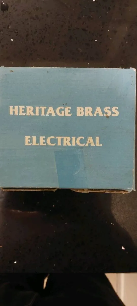 HERTIAGE BRASS 2 GANG DIMMER NEW - Image 2