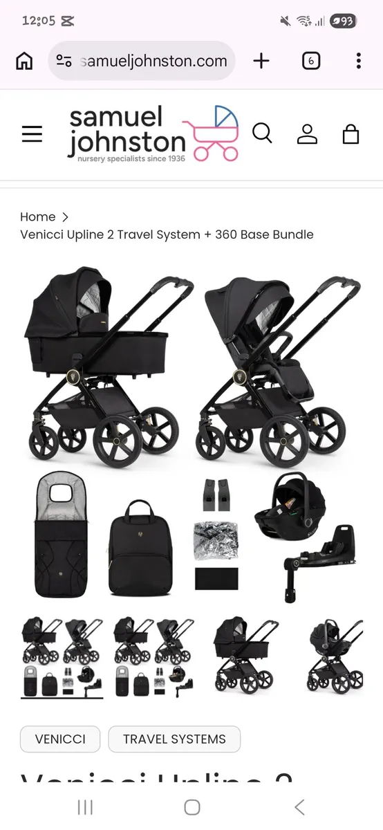 Two bags girls clothes and a 3 in 1 buggy - Image 2