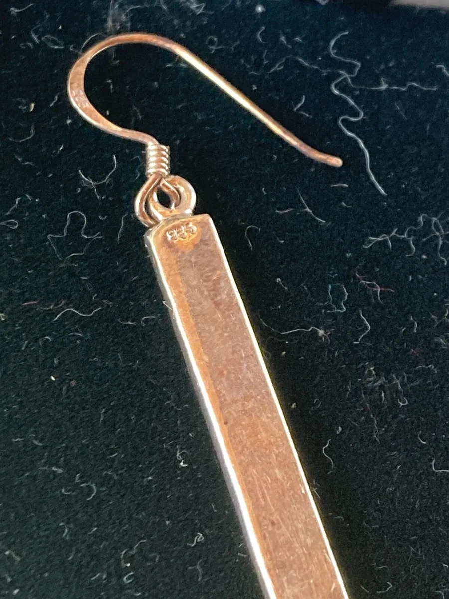 Sterling Silver drop earrings - Image 4