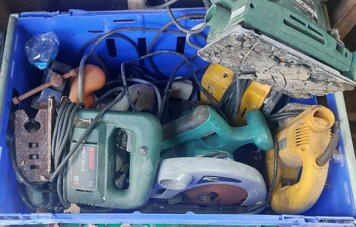 Selection of Electric  Working drills and jigsaws - Image 1