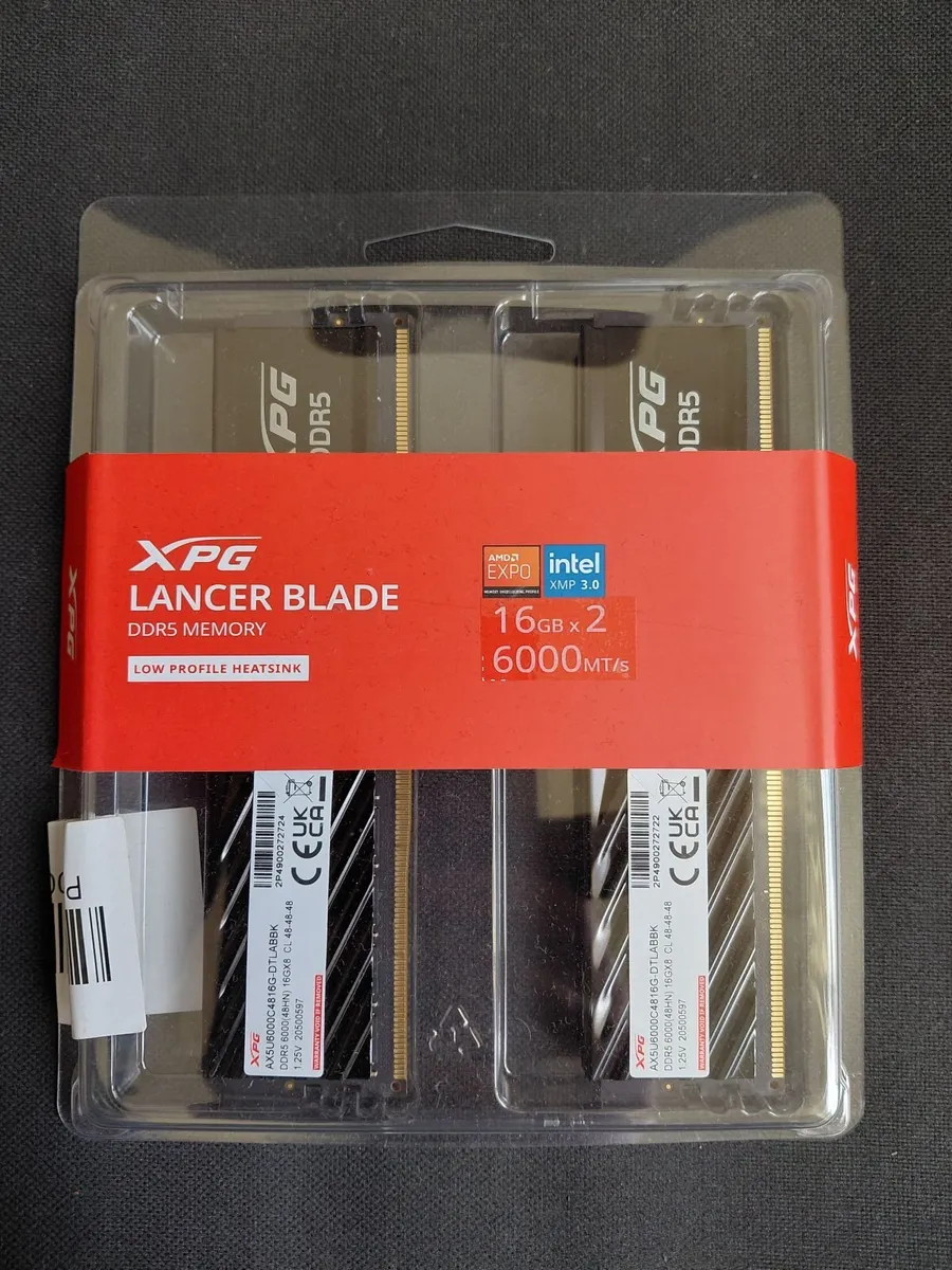 DDR5 6000mt/s 2x16gb CL48 RAM Kit - Image 1
