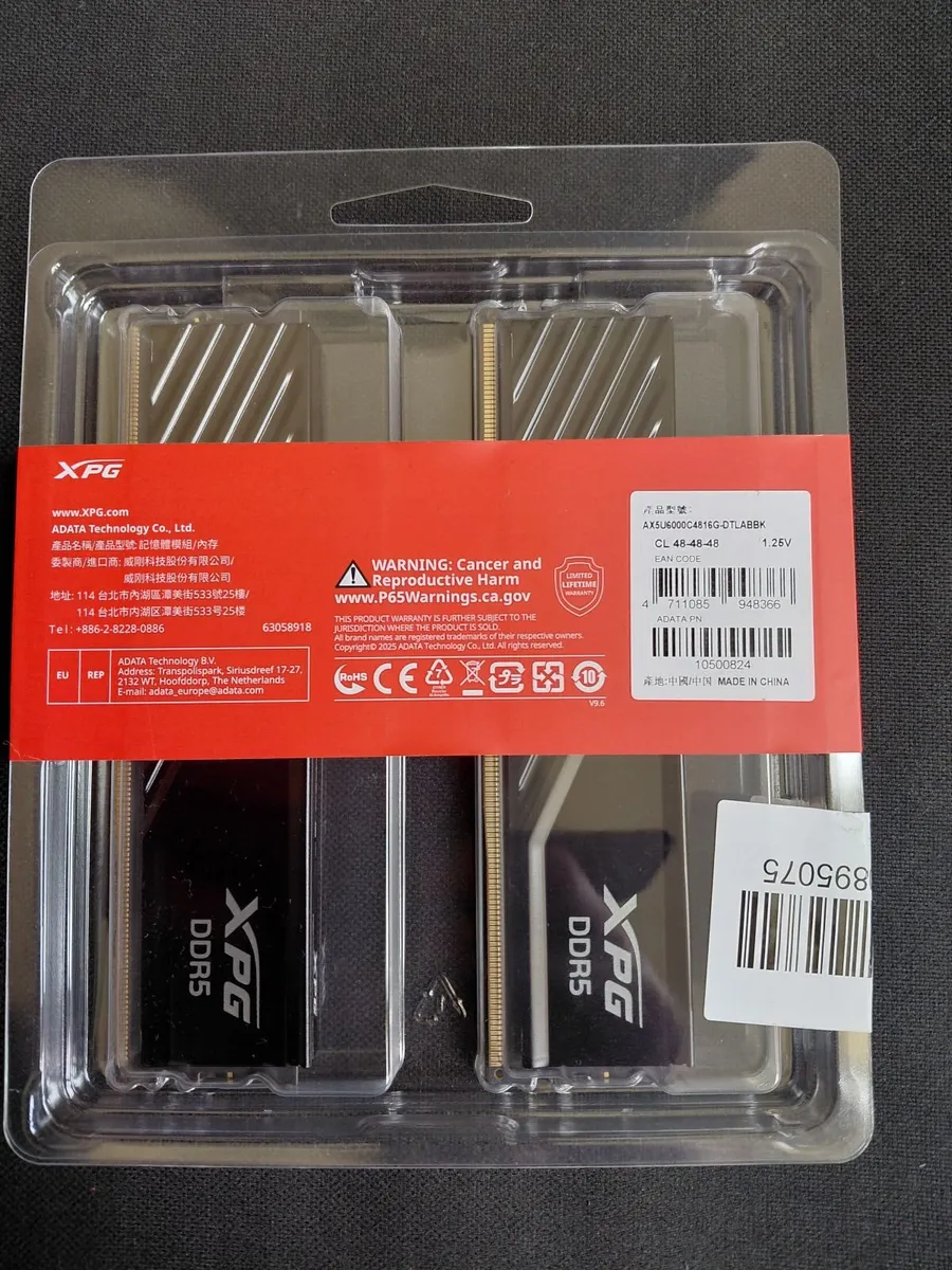 DDR5 6000mt/s 2x16gb CL48 RAM Kit - Image 2