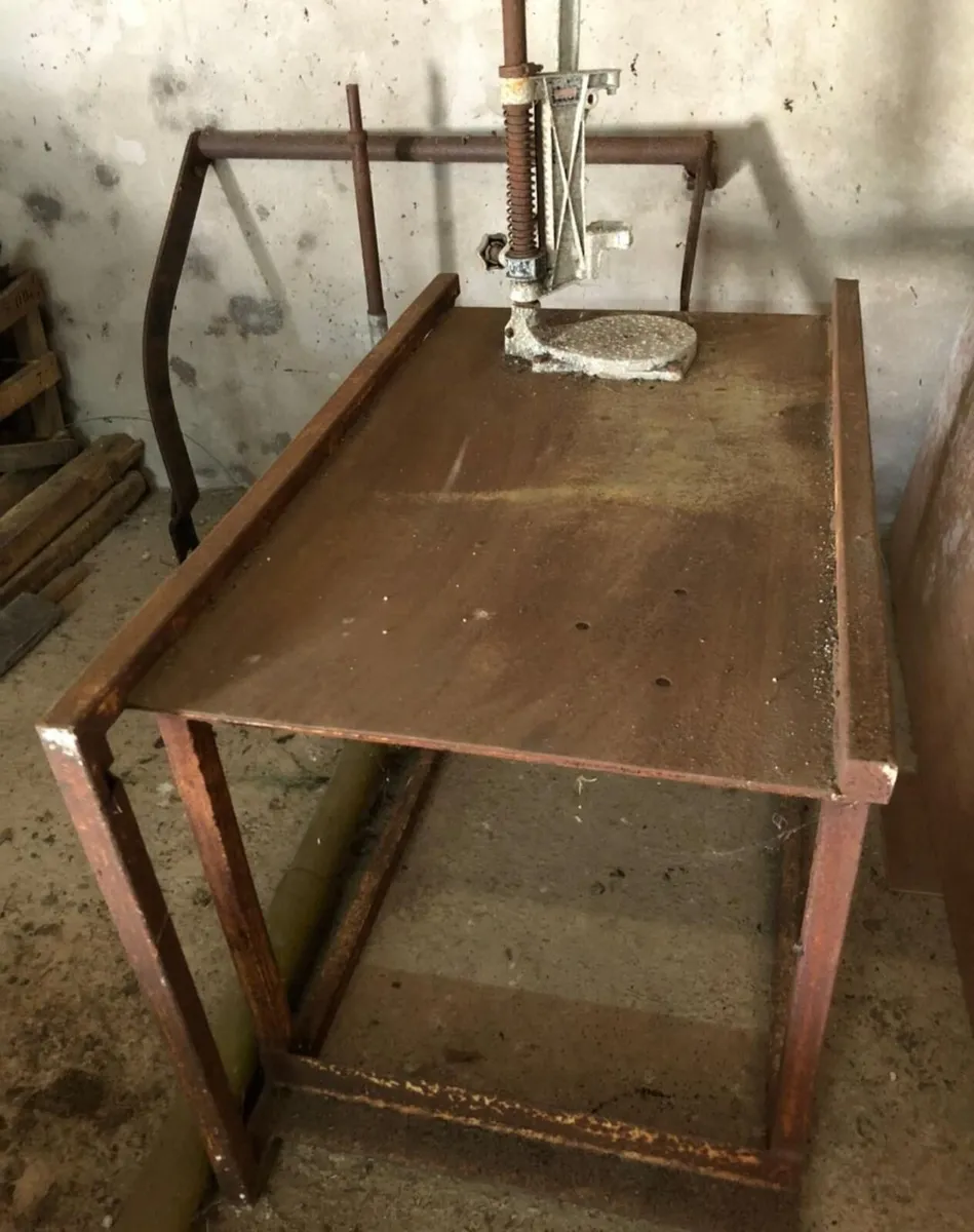 Steel Work Bench - Image 1