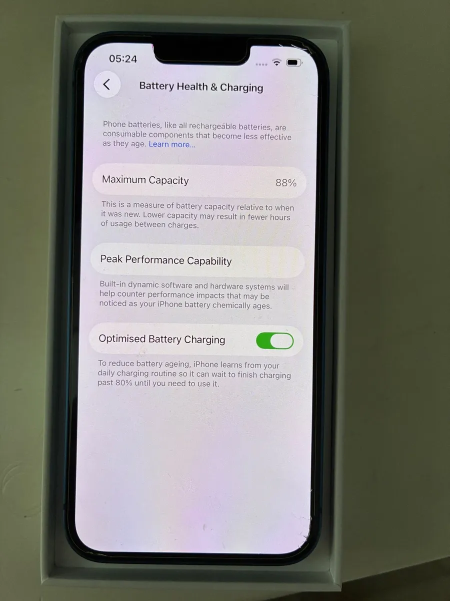 iPhone 13 128GB blue - Image 4