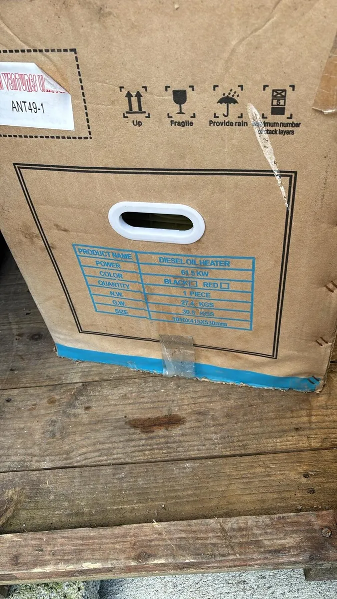 Diesel oil Heater new never used - Image 2