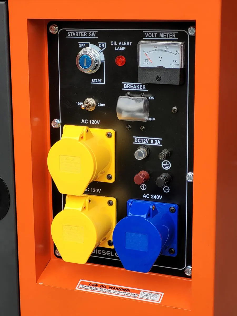 Manarola 5.0KW 7KVA Silent Diesel Generator - Image 3