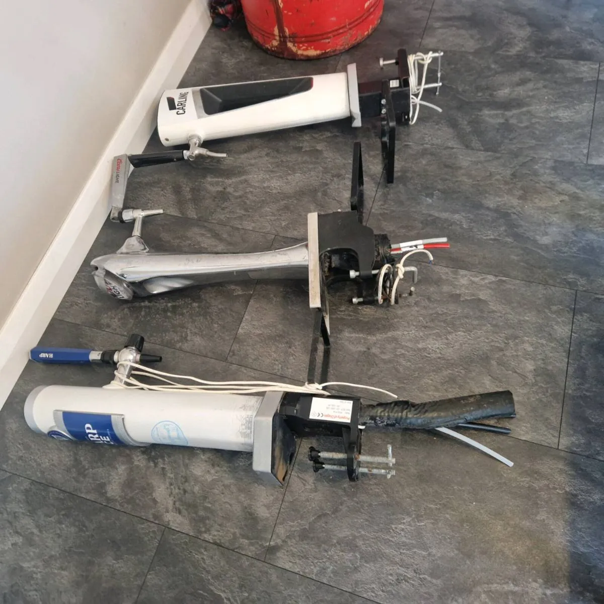 Harp coors carling pub mancave bar pumps - Image 1