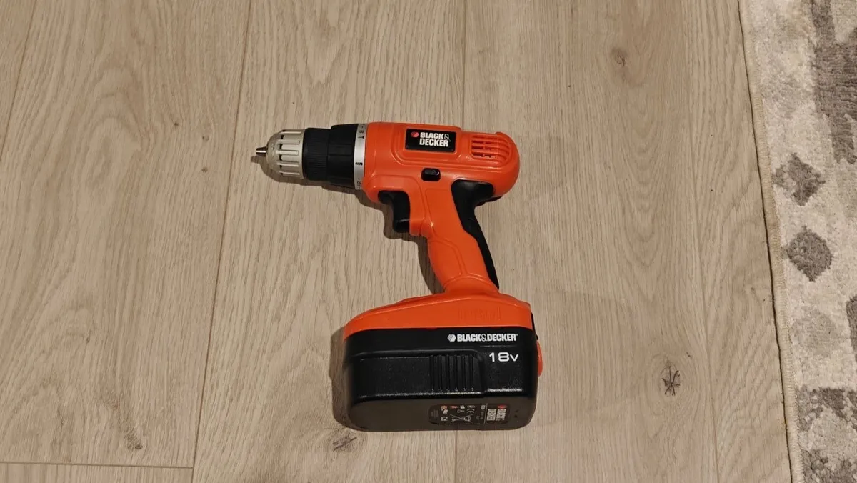 Black & Decker 18V Drill - Image 1