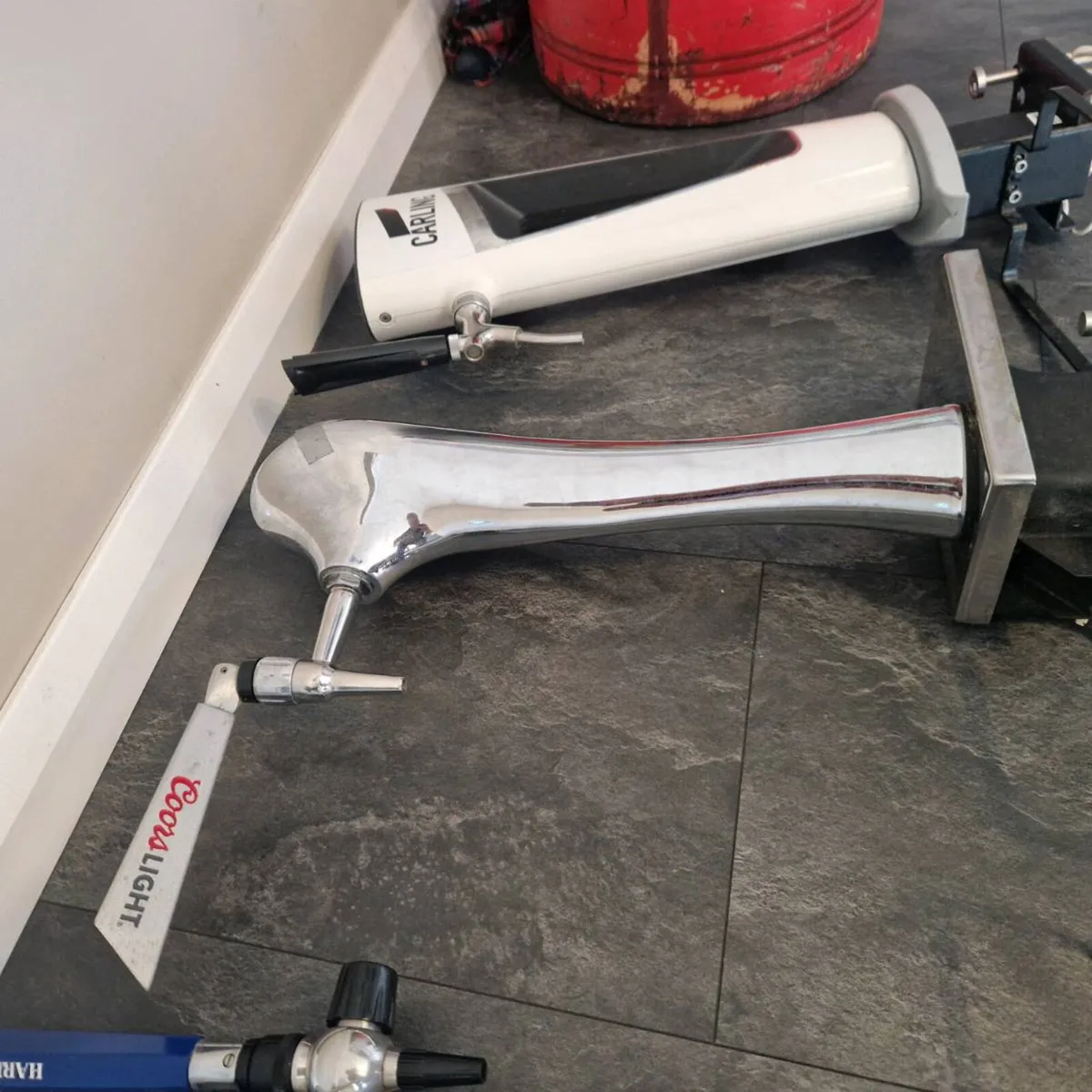 Harp coors carling pub mancave bar pumps - Image 4