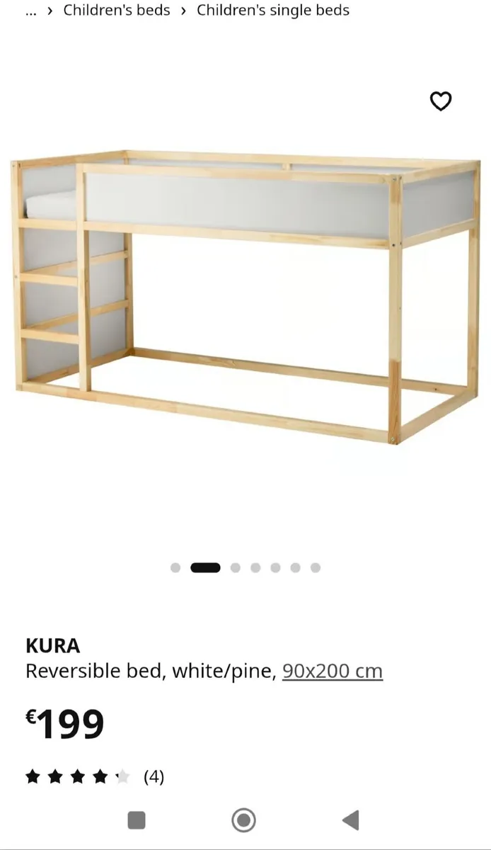Ikea Kura bed - Image 2