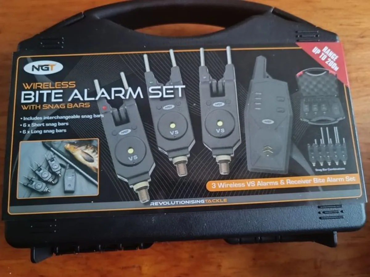 Fishing Wireless Bite Alarms set 3+1 - Image 4