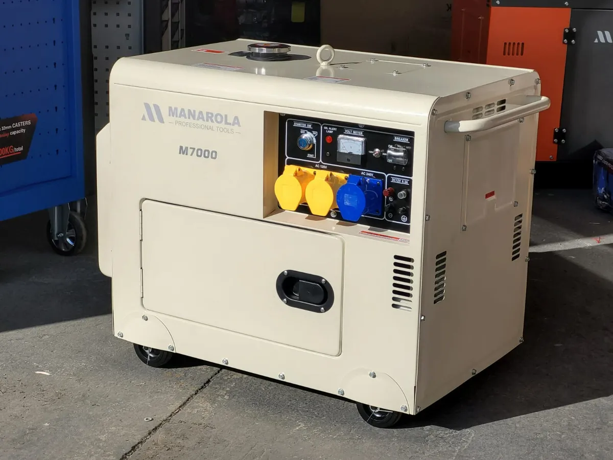 Manarola 5.0KW 7KVA Silent Diesel Generator - Image 2