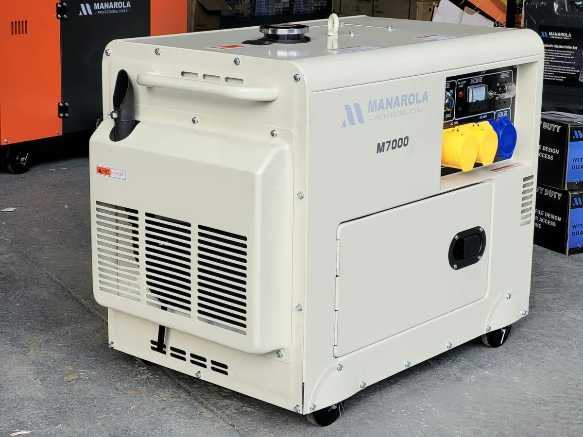 Manarola 5.0KW 7KVA Silent Diesel Generator - Image 1