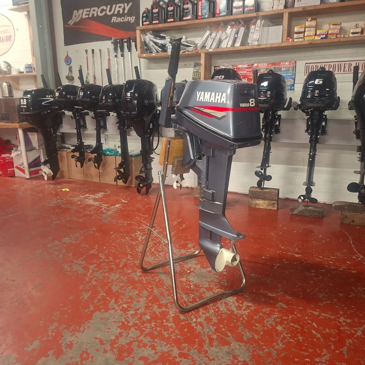 8hp Yamaha in Horsepower Workshop - Image 1