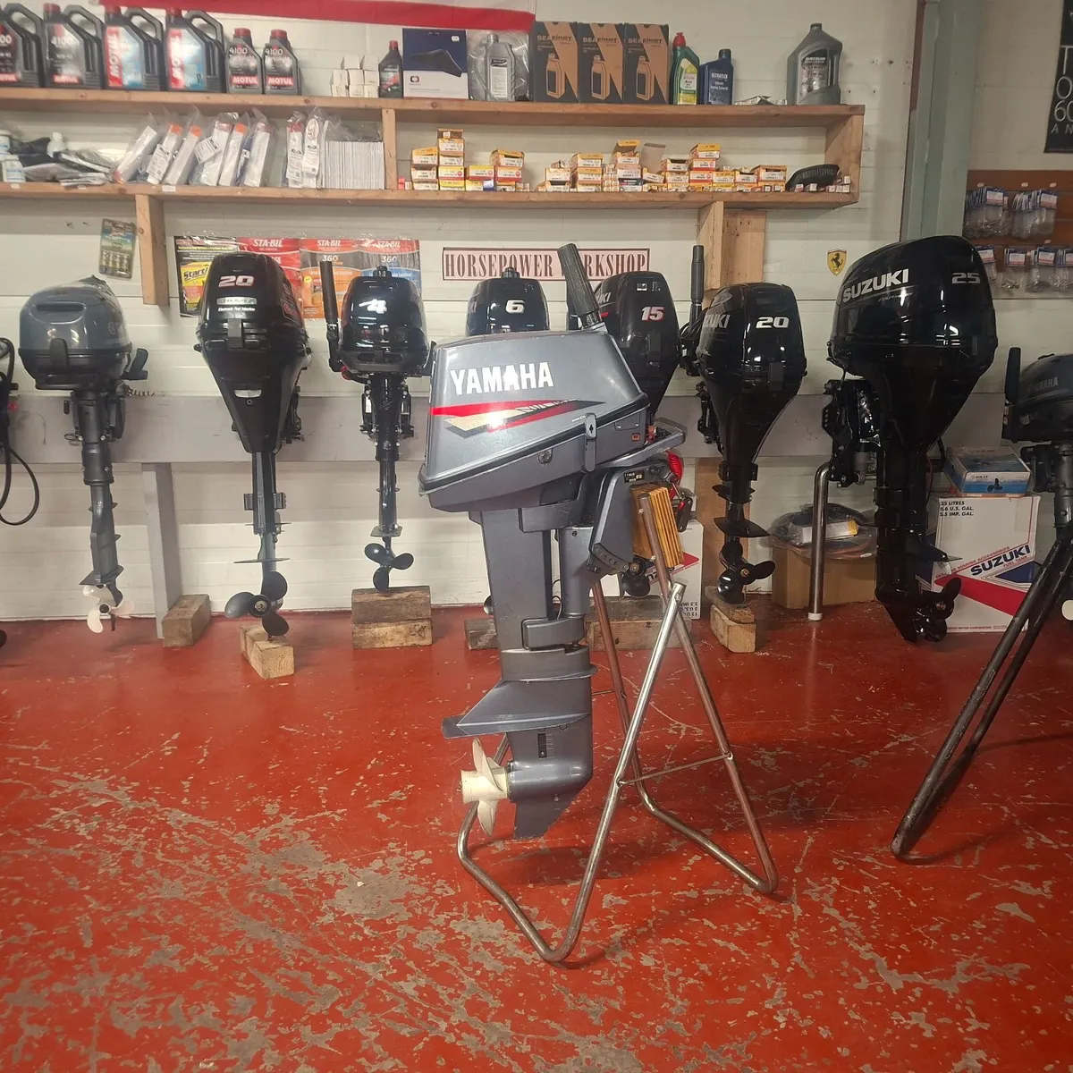 8hp Yamaha in Horsepower Workshop - Image 2