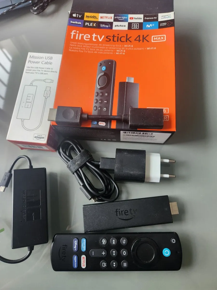 Amazon Firestick 4k with tv battery power supply