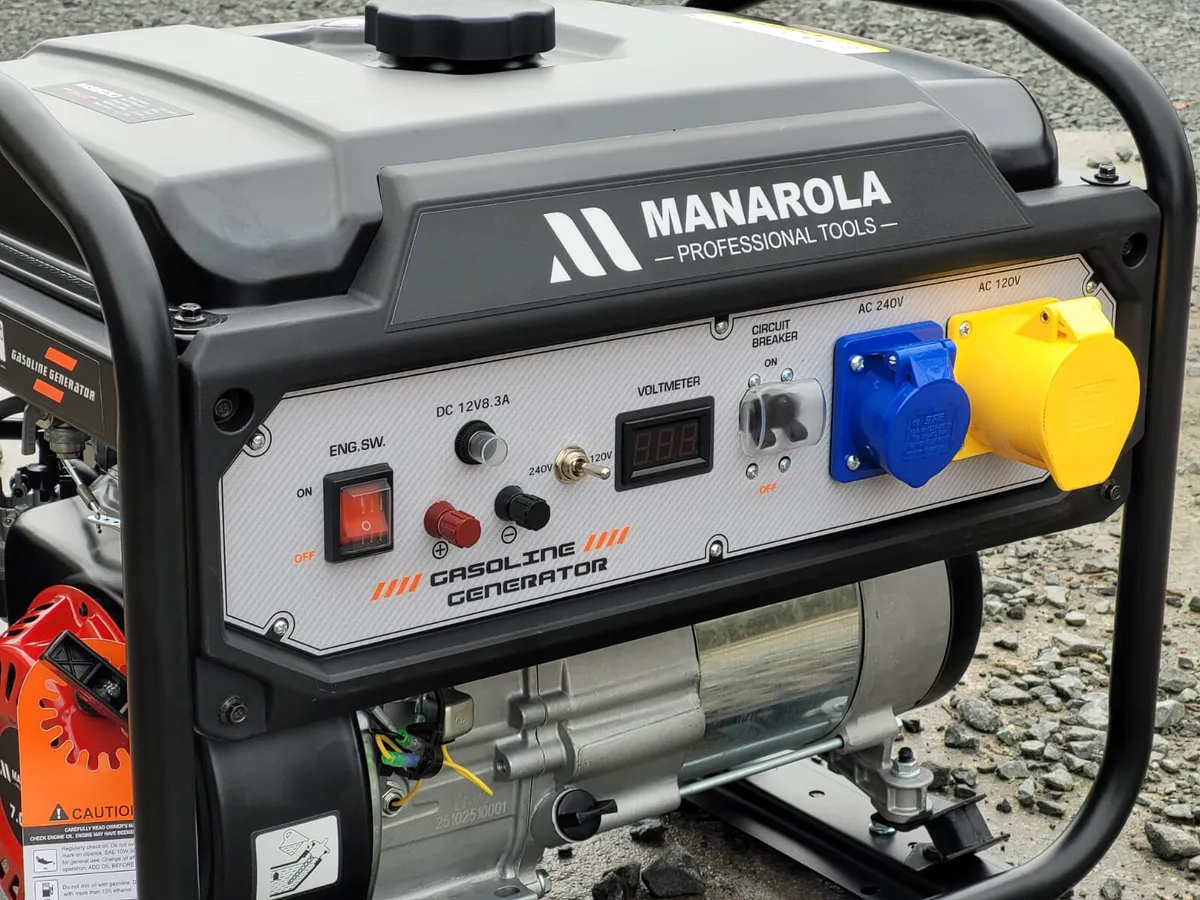Manarola 3KW 3.5KVA Petrol Generator - Image 3