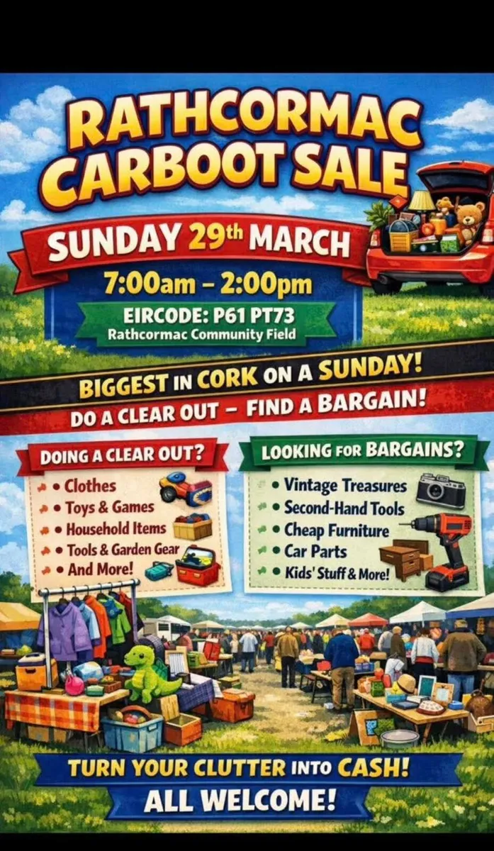 Rathcormac carboot sale